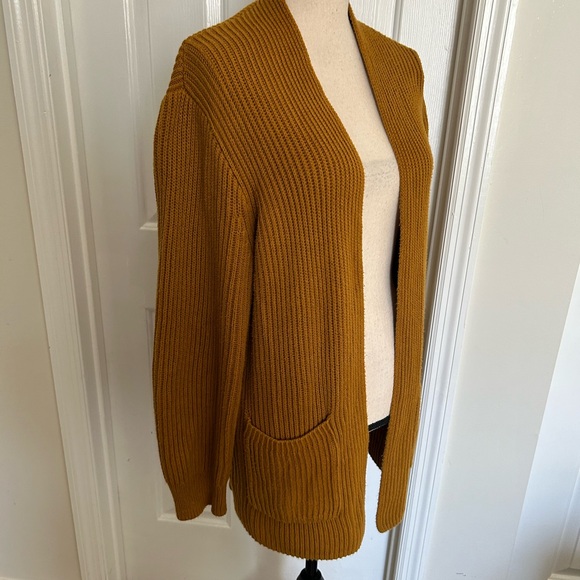 Madewell Nolan Ribbed Open Front Cozy Cardigan - Picture 5 of 11